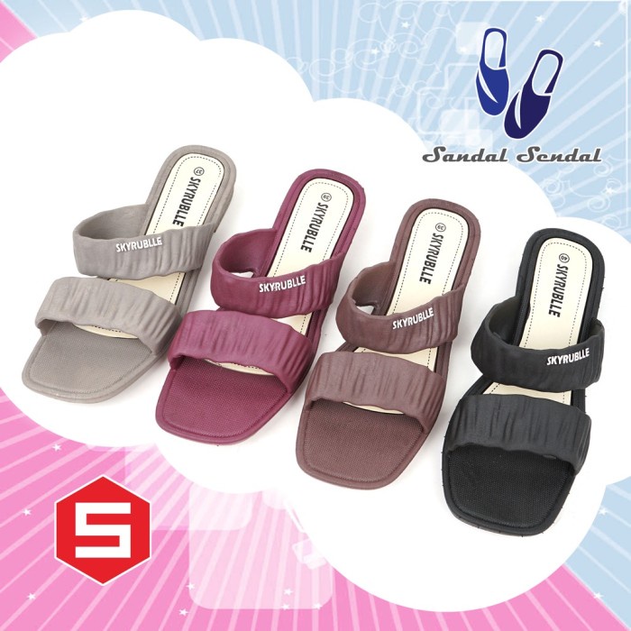 Sandal Slop wanita Skyrublle SL-013