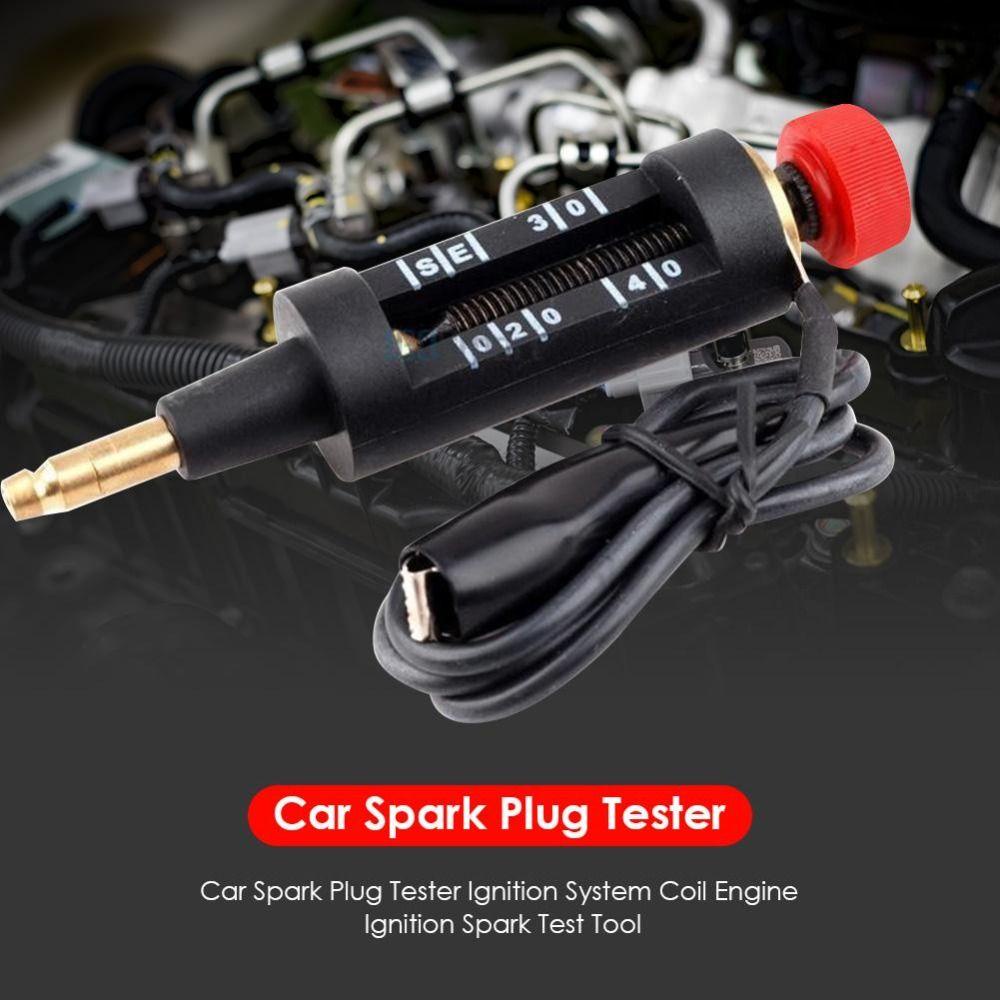 Lanfy Spark Plug Tester Motor Mesin Potong Rumput Coil-on Plug Car Circuit Diagnostic Test Pensil Alat Perbaikan Mobil Adjustable Spark Test Tool