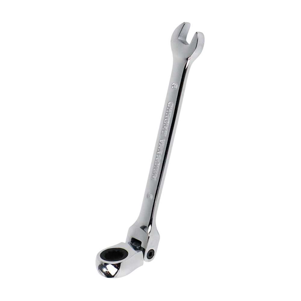 OLOEY Kunci Pas Dual Head Combination Ratchet Wrench Flexible Head - CL6-24 ( Mughnii )