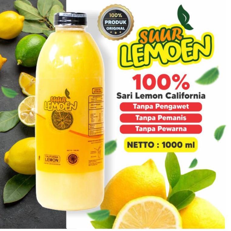 

Seri(Z81G)♥☞ 1 Liter Fresh Sari Lemon Murni Jus Untuk Diet Pelangsing Badan Detox Alami Dengan Bahan Lemon California by Suur Lemoen ID murah