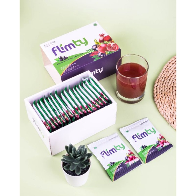 Flimty Paket Detox 1 bulan Cocok utk program fatloss