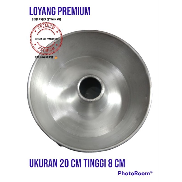 Loyang tulban pres ukuran 20 cm tinggi 8 cm