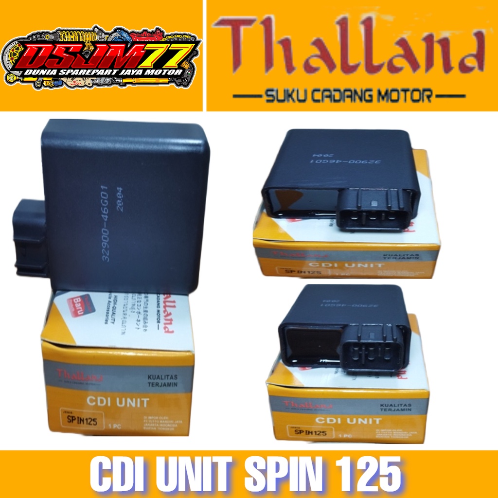 CDI UNIT SPIN 125 / SKYWAVE THALLAND 32900-46G01 CDI SPIN 125 / SKYWAVE THALLAND