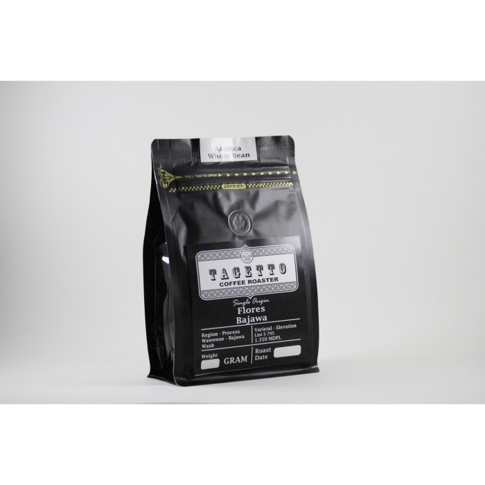 

KOPI ARABIKA FLORES BAJAWA 250GR BIJI ATAU BUBUK | ARABICA COFFEE - MEDIUM ROAST, BIJI KOPI