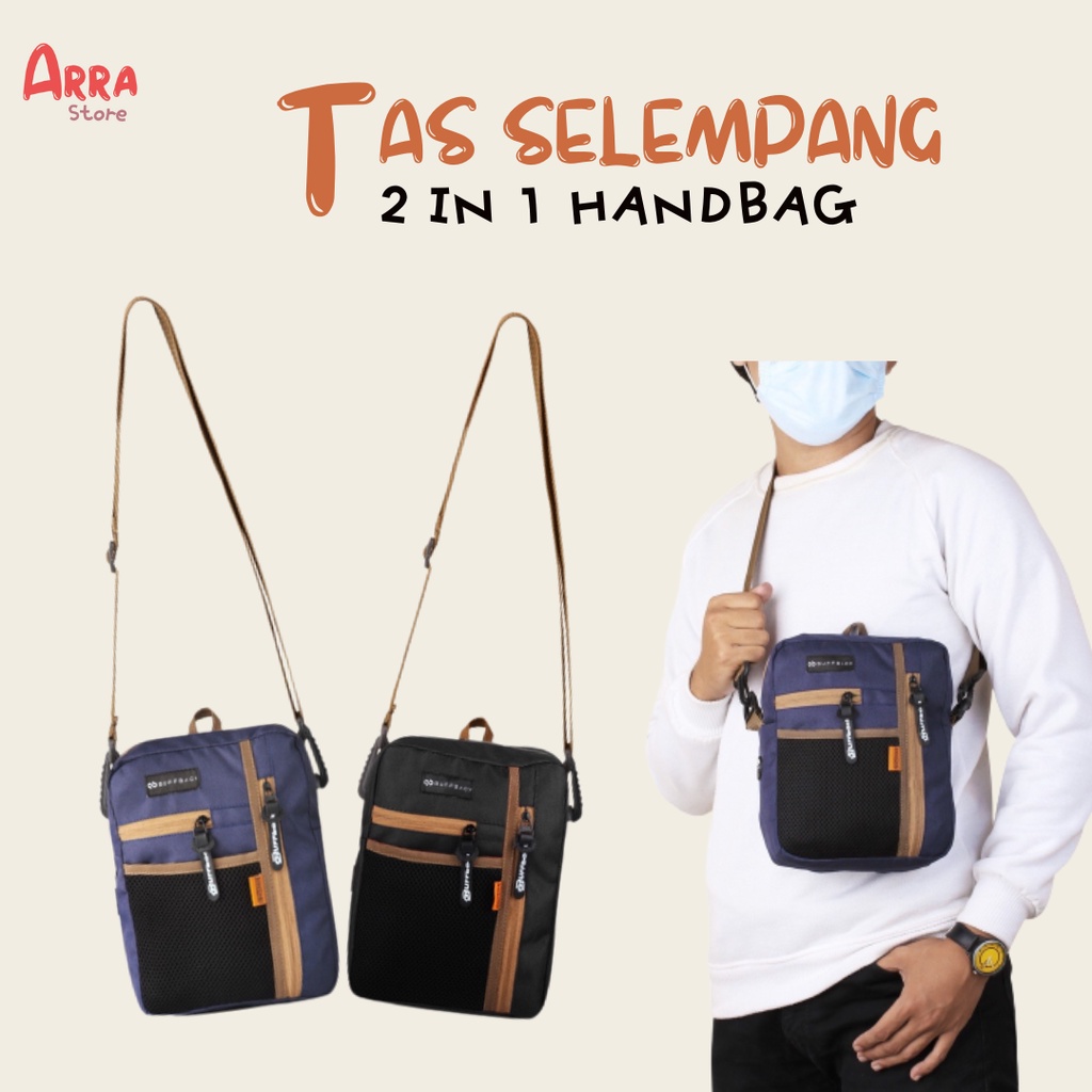 Tas Selempang Pria Wanita Buffback Zone Medium Slingbag