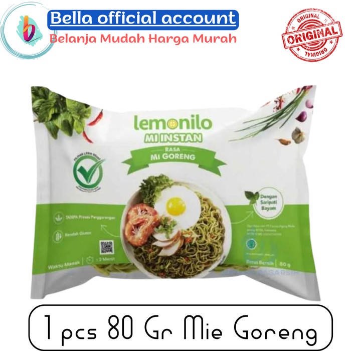 

Lemonilo Mie Goreng instan 80 gr