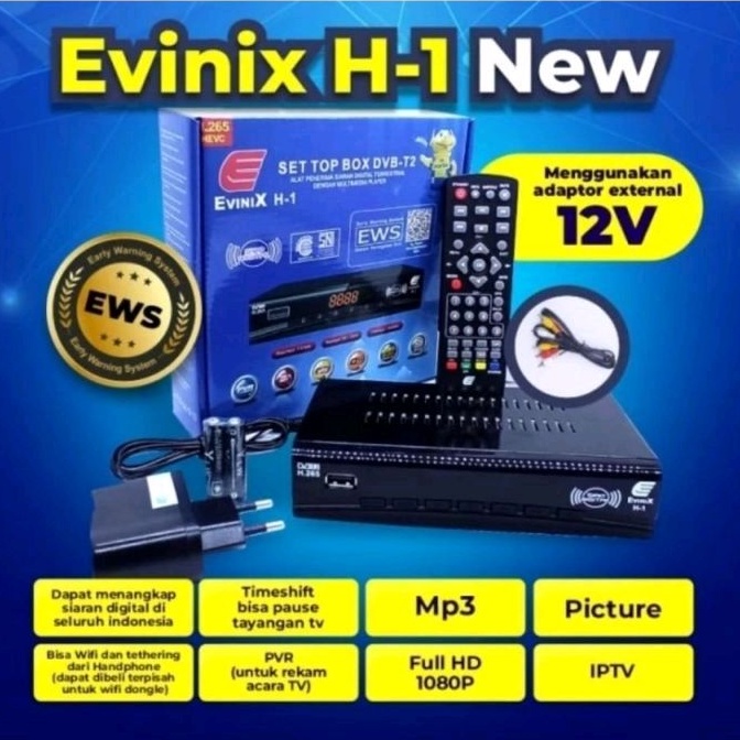DIGITAL STB SET TOP BOX EVINIX H1 NEW GENERATION