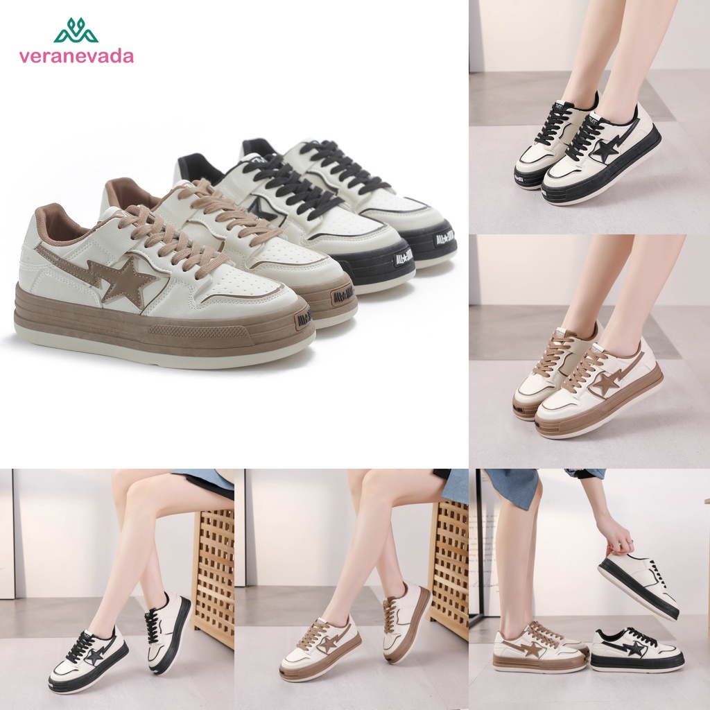 Vera Nevada Sepatu Sneakers Wanita Sport Shoes 6650