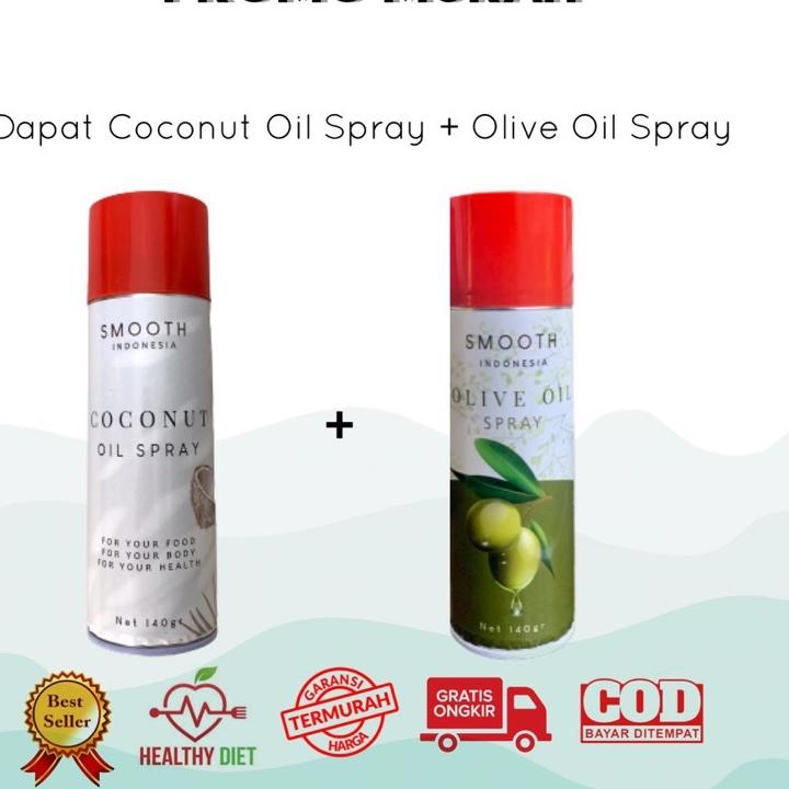 

BTR-74 Smooth Cooking Spray Minyak Kelapa Sehat Coconut Oil 140gr (Oil Sprayer) [214]