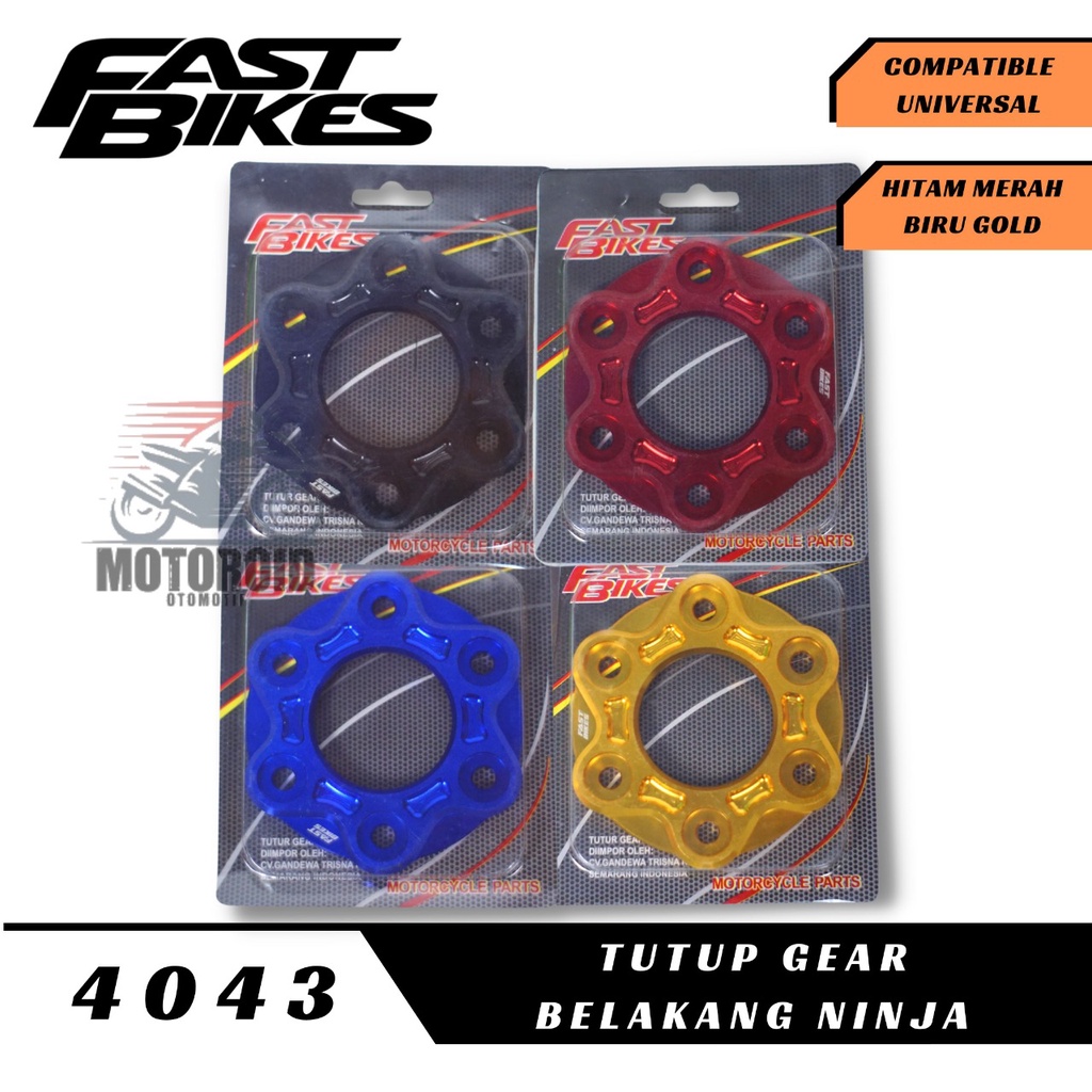 Tutup Gear Ninja Belakang Fastbikes Full Cnc