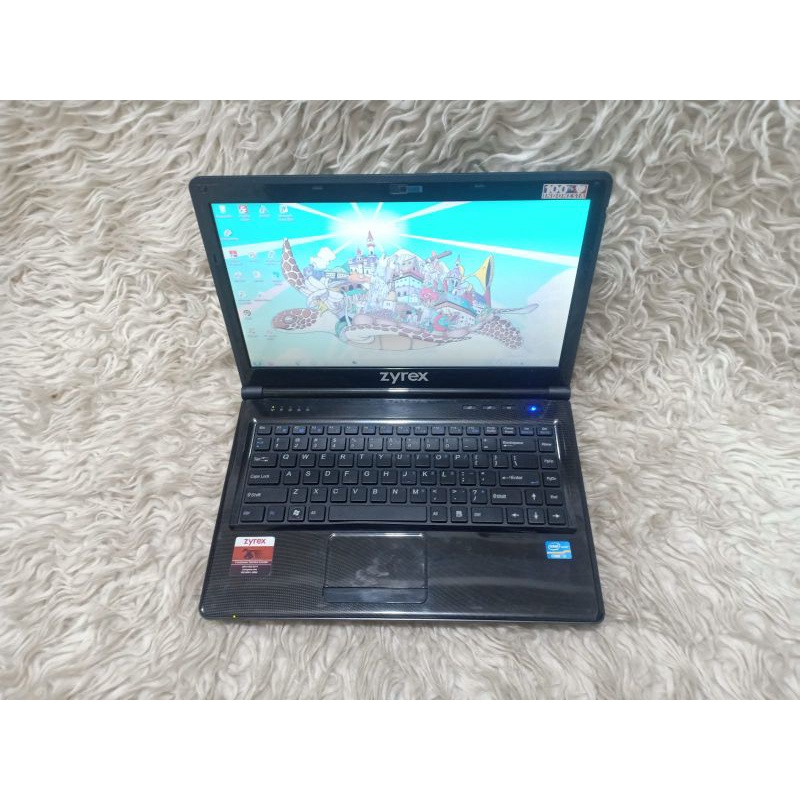 Obral Laptop Second Murah Zyrex W243hu Core i3