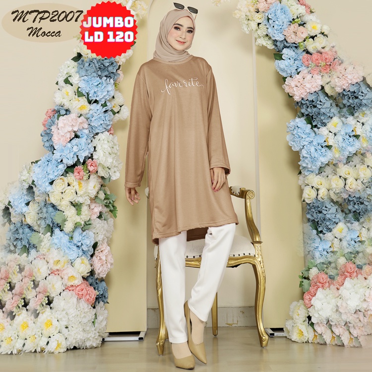 TUNIK JUMBO WANITA - TUNIK WANITA JUMBO LD 120 CM