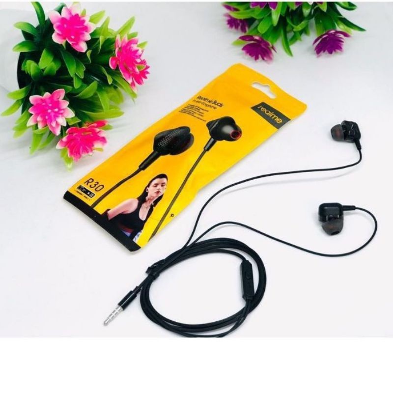 ISC Headset REALME R30 Buds Super Bass High Quality