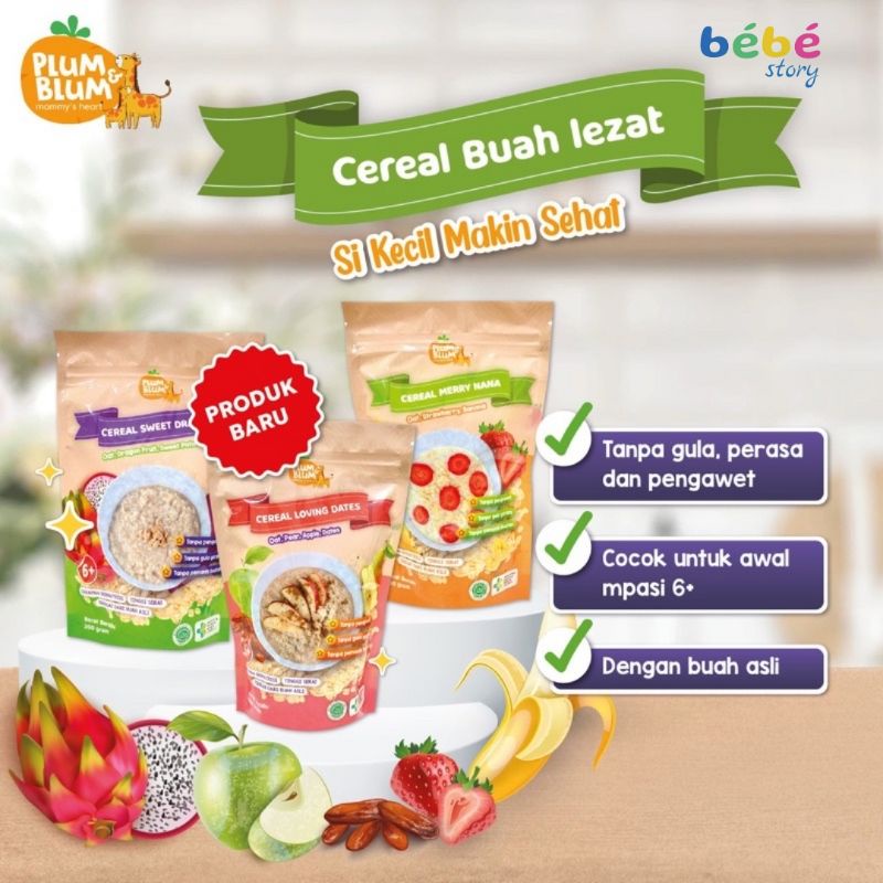 

PLUM & BLUM CEREAL OAT BUAH