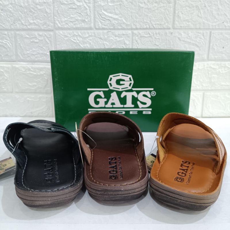 Sandal Kulit Gats Model Kokop tipe HG 287 size 39-43 Original 100%