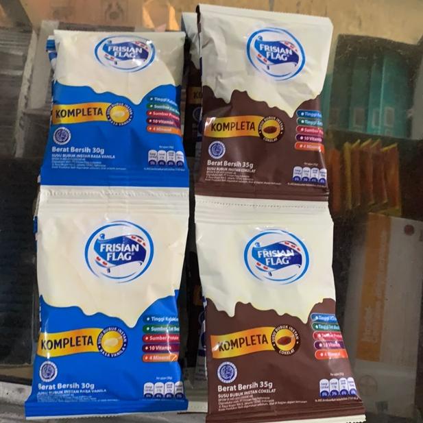 

➙#Sale✸➙ ZVNIF ☘️ MUMTAAZZTORE ☘️ FRISIANFLAG Frisian Flag Kompleta Susu Bubuk Vanila Cokelat 1 Renceng Isi 10 Sachet 34 Terbaru