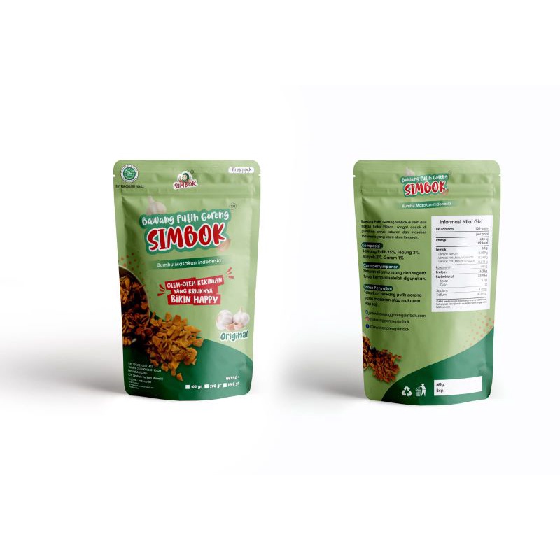 

Bawang Putih Goreng Simbok 100grm