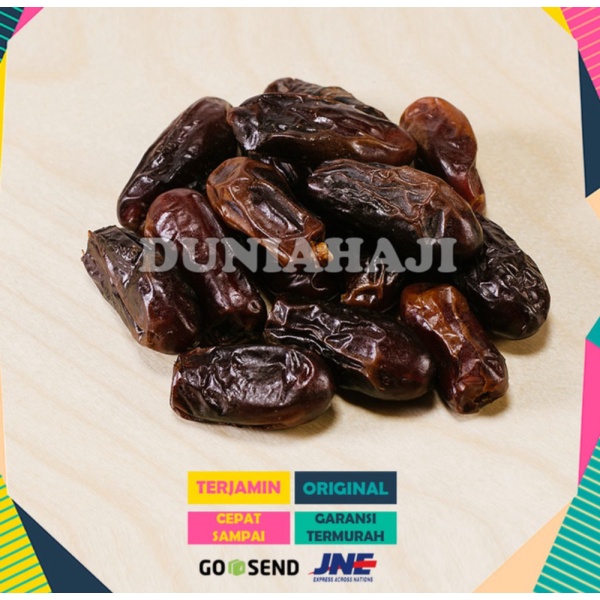 

Grosir Duniahaji Premium Rabbe Super madinah Rabe 1KG Promo Kurma Diskon