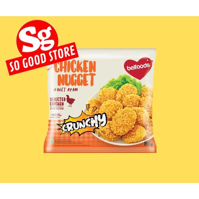 BELFOODS Nugget Crunchy 140gr