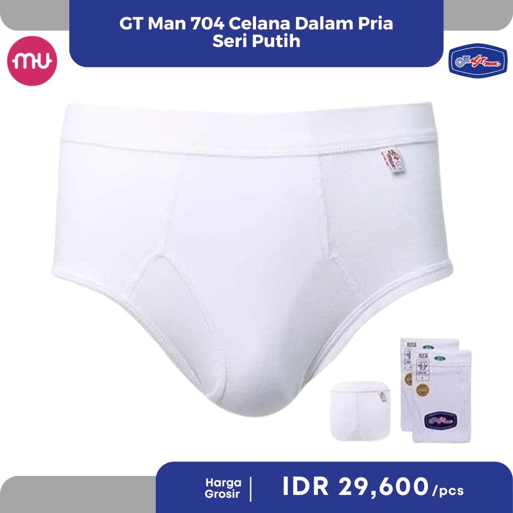 Celana Dalam Pria GT Man 704 Putih