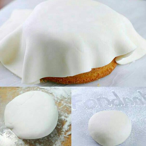 

$ 250gr Fondant icing fondan putih fondan hiasan gula fondan の