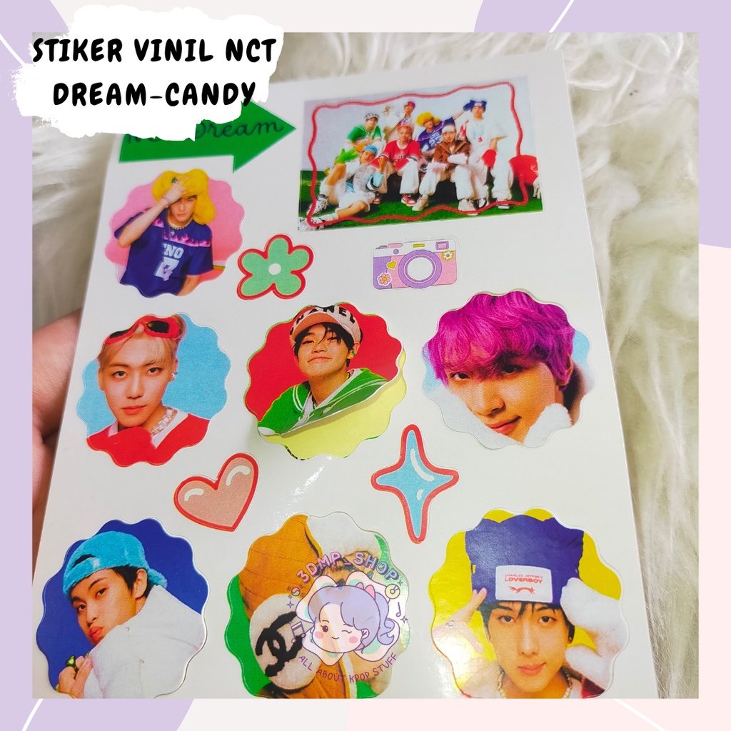 STIKER NCT DREAM NCT 127 MY CRUSH NCT CANDY