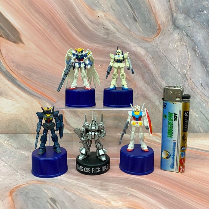 MINI FIGURE GUNDAM PEPSI BOTTLECAP 25TH ANNIVERSARY GUNDAM RX-178 / RX-78