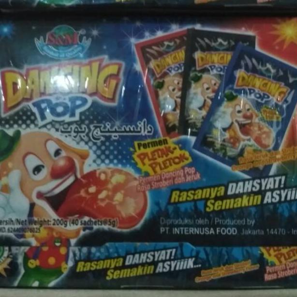 

[W-P2P ✔] Permen Dancing Pop pletak pletok isi 40-murah