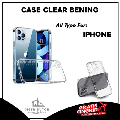READY CASE AL TYPE FOR IPHONE clear caseANTI JAMUR SOFT CASE BENING TRANSPARAN ANTI CRACK ANTI JAMUR