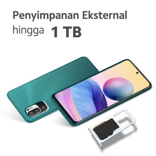 Xiaomi Redmi Note 10 5G 4GB + 128GB Garansi Resmi Xiaomi Indonesia
