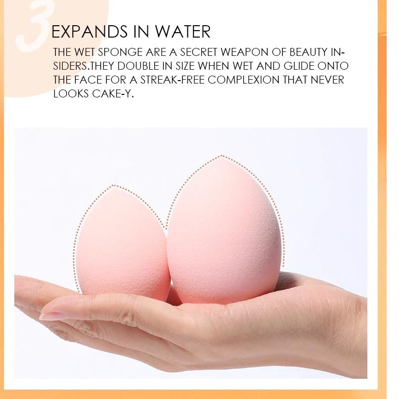 (R-M8M-✓) Focallure Single Makeup Sponge Puff Focallure Beauty Blender Focallure Sponge Make Up Spon