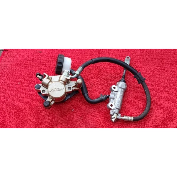 original master kaliper rem cakram belakang Suzuki Shogun 125  rr sp fl new robot