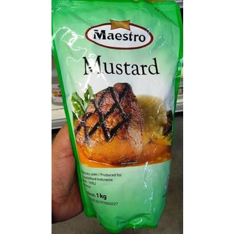 

Maestro Mustard 1 Kg Termurah Free Bubble Wrap dan Dus Teba,