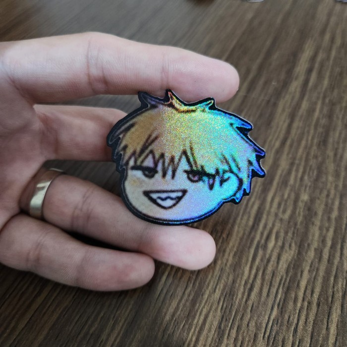 

Sticker Hologram Anime - PSH1327 - Chainsaw Man - Denji