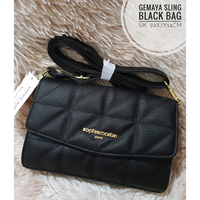 Gemaya Sling Black Bag Sophie Martin