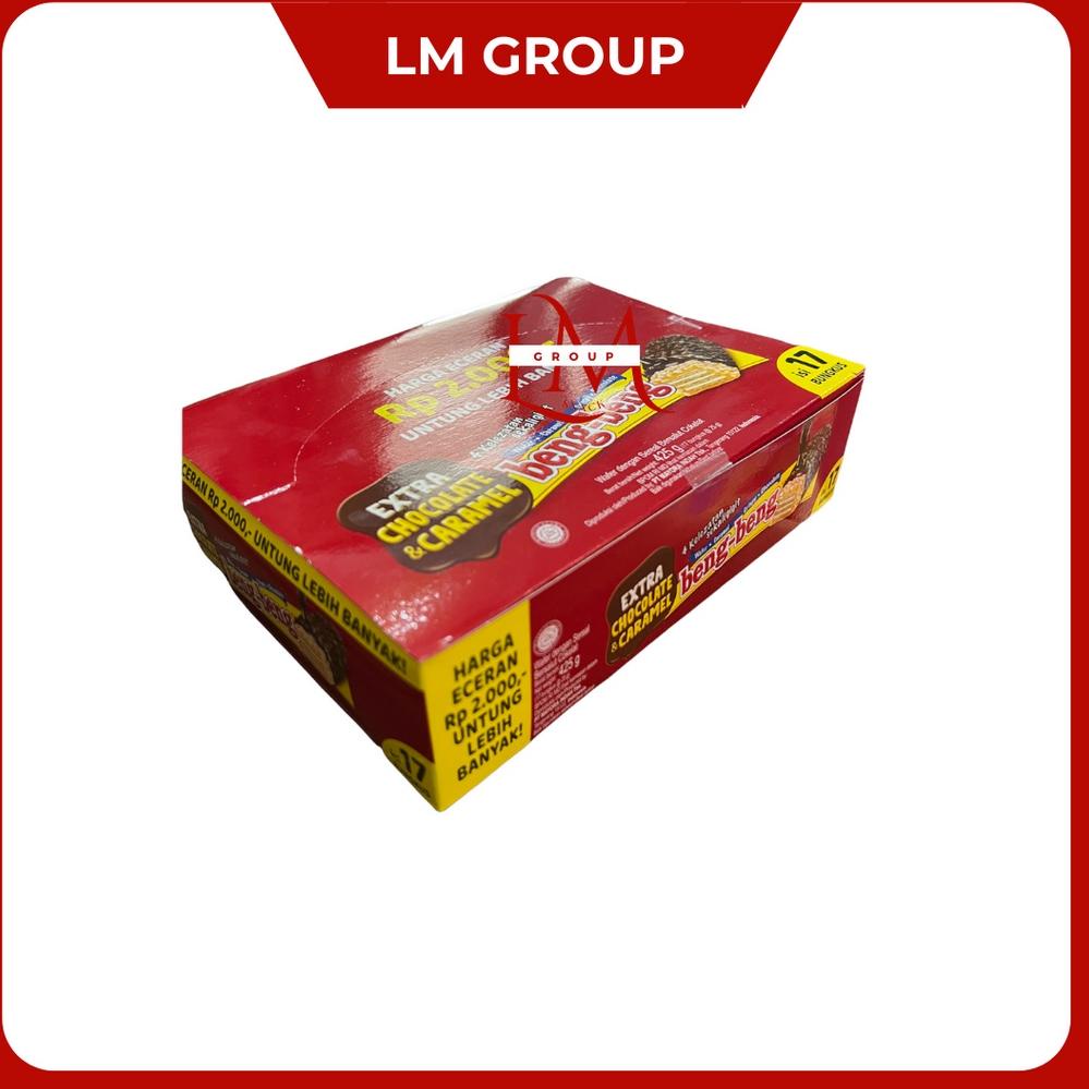 

[KODE PRODUK FLBKN9435] Beng-Beng Wafer Caramel Crispy Chocolate 1 Box Isi 17 pcs @25gr
