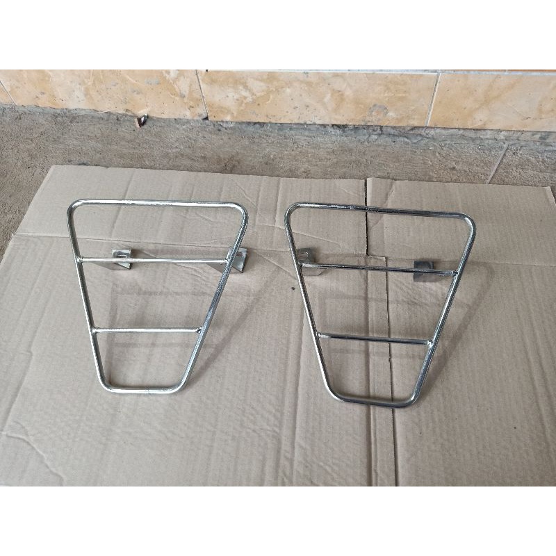 BEHEL DUDUKAN TAS SAMPING MOTOR CUSTOM HONDA WIN