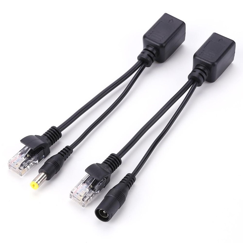 KABEL POE SPLITTER DAN INJECTOR 1 SET ISI SEPASANG