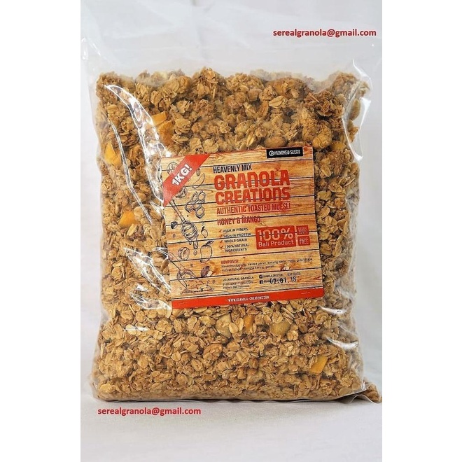 

Granola Creations Honey Manngo Manggo Delight 1 Kg Menu Sarapan