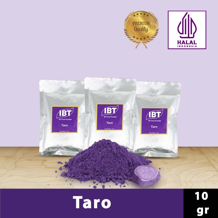 

Pure Taro Powder Murni Bubuk Import Makanan Kue 50 gr