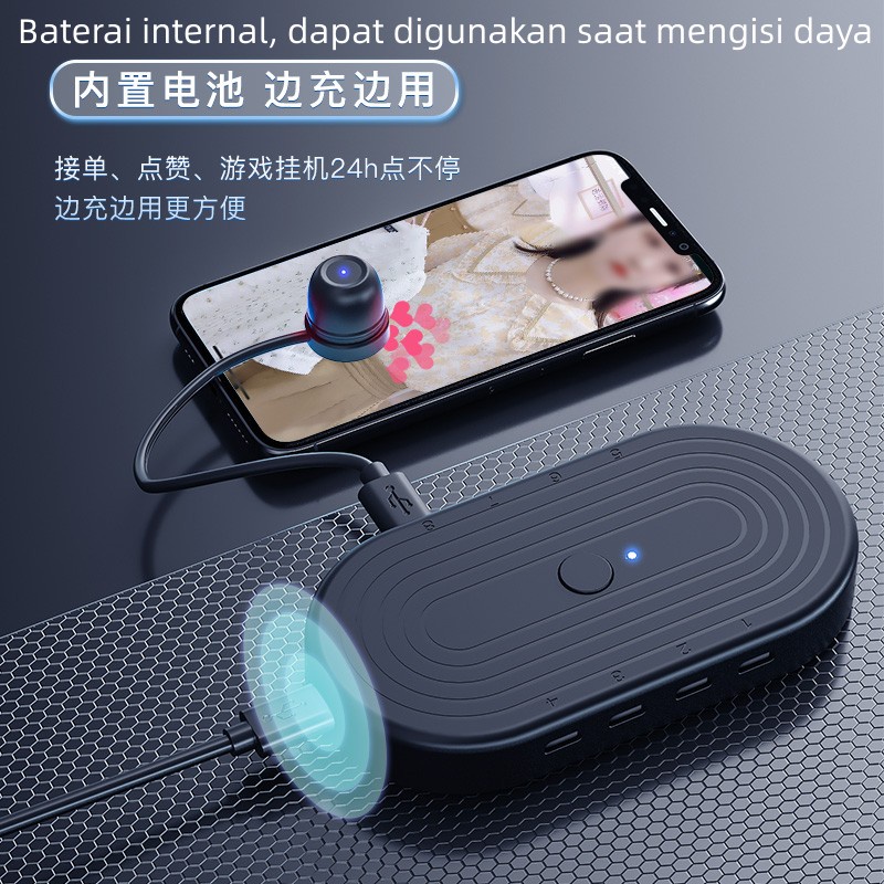 Auto Clicker Tapper Liker untuk Smart Phone dengan 8 Clickers - Tetap Hidupkan Layar - Tanpa Kode Sandi Tidur