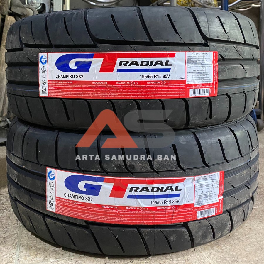 Ban GT Radial Champiro SX2 195 / 55 R 15 R15