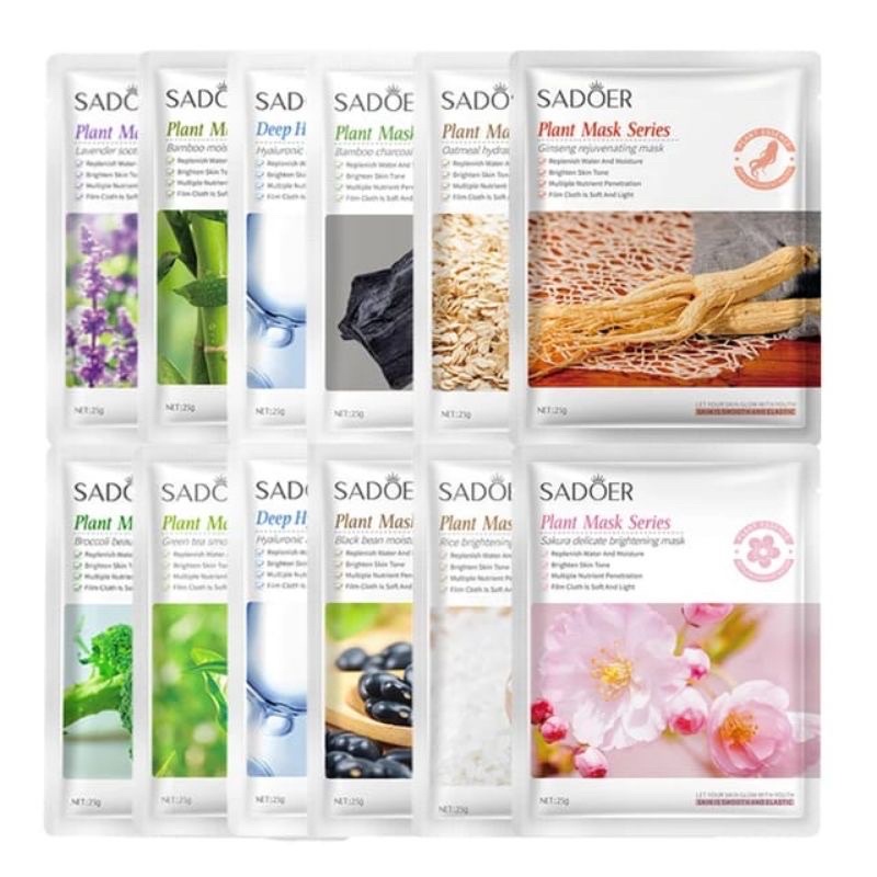 

SADOER HCHANA SHEETMASK MASKER WAJAH