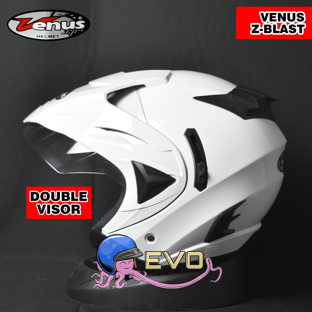 HELM JP 11 MODEL JPX Z BLAZT DOUBLE VISOR SOLID ALL VARIAN