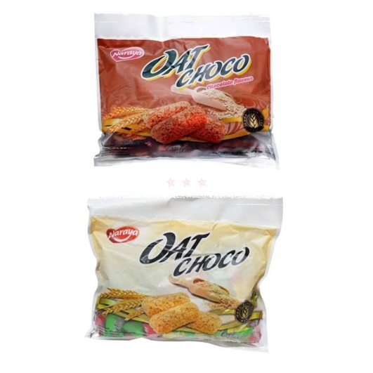 

Oat Choco/Naraya Makanan Ringan Rasa Coklat Dan Vanila 400g