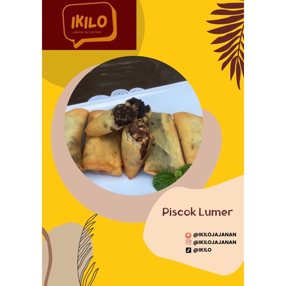 

Piscok Keju Lumer