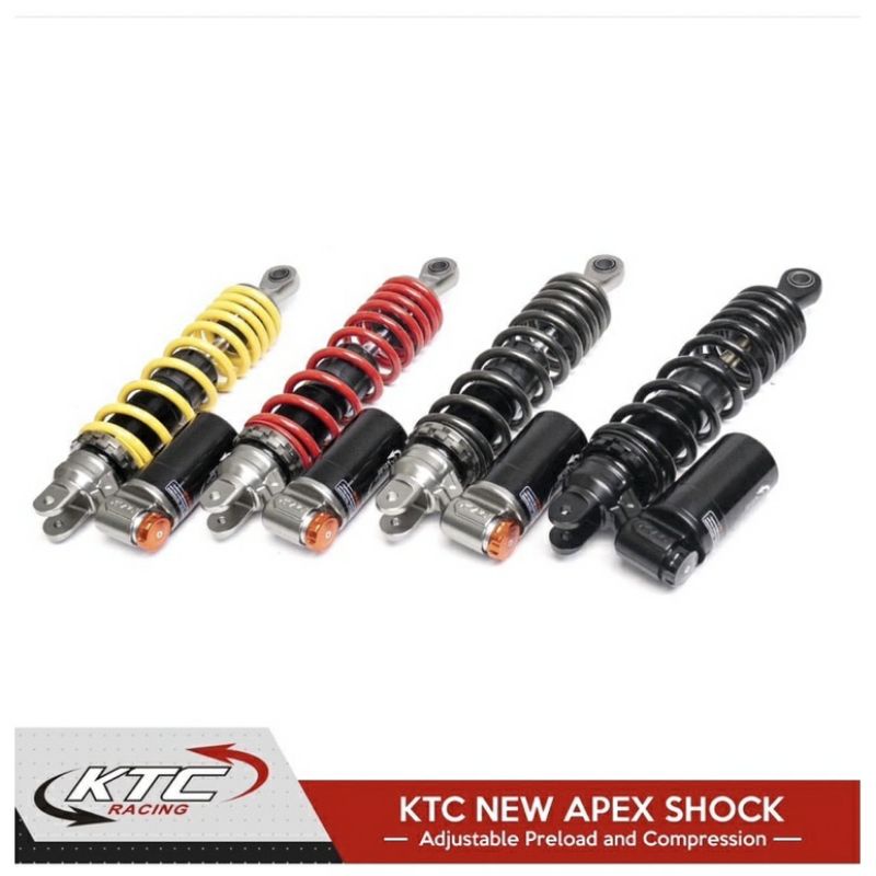 SHOCKBREAKER SHOCK BELAKANG KTC APEX SERIES MATIC SHOCK 300 325MM BEAT VARIO SCOOPY V125 150DLL