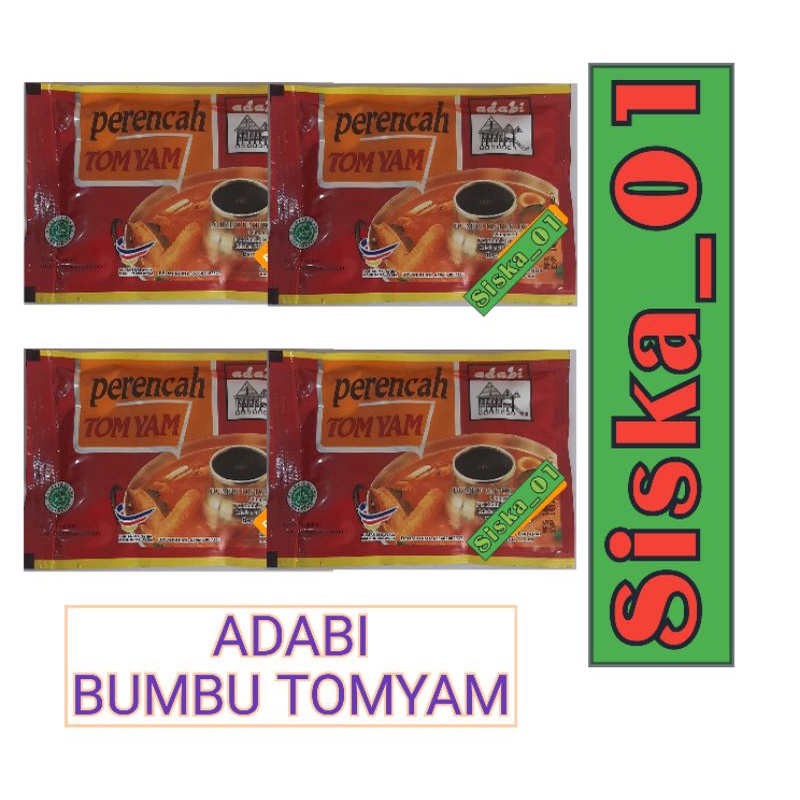 Jual Bumbu Tomyam Perencah Tomyam Adabi Shopee Indonesia