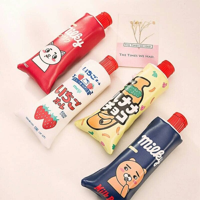 

✨NEW✨ - Tempat Pensil Odol & Penyerut / Toothpaste Pencil Case & Sharpener - Kuning