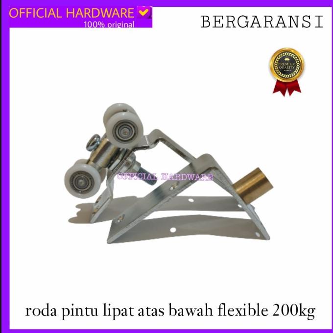 Rel Pintu Lipat 4 Meter 1Set Lengkap Componen Pintu Lipat Folding Gate